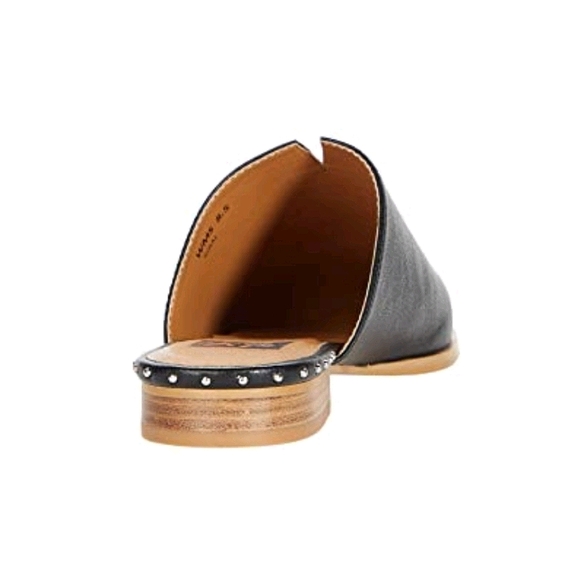 NEW Dolce Vita  Stacked Heel Leather Mule - Picture 2 of 8